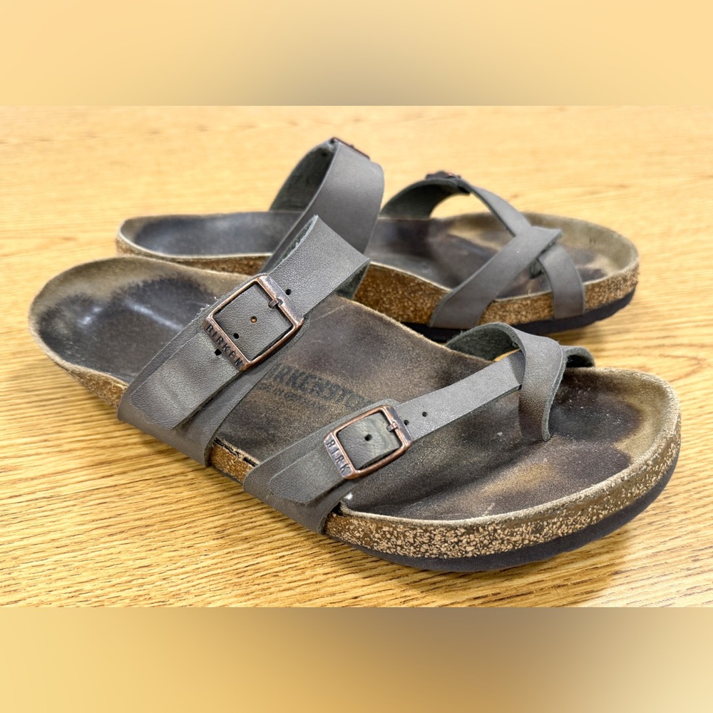 Birkenstock Women's Brown Mayari Sandals - Picture 6 of 11